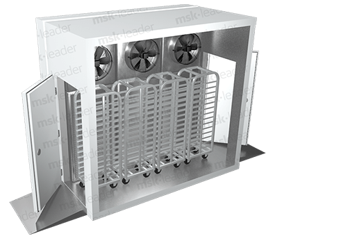 Камеры шоковой заморозки и интенсивного охлаждения тоннельного типа